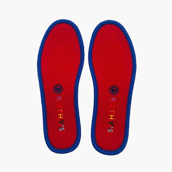 Rothy’s‎ The Kid Red Llama Camo Slip On Sneaker Shoes  Size 12 - Picture 8 of 10